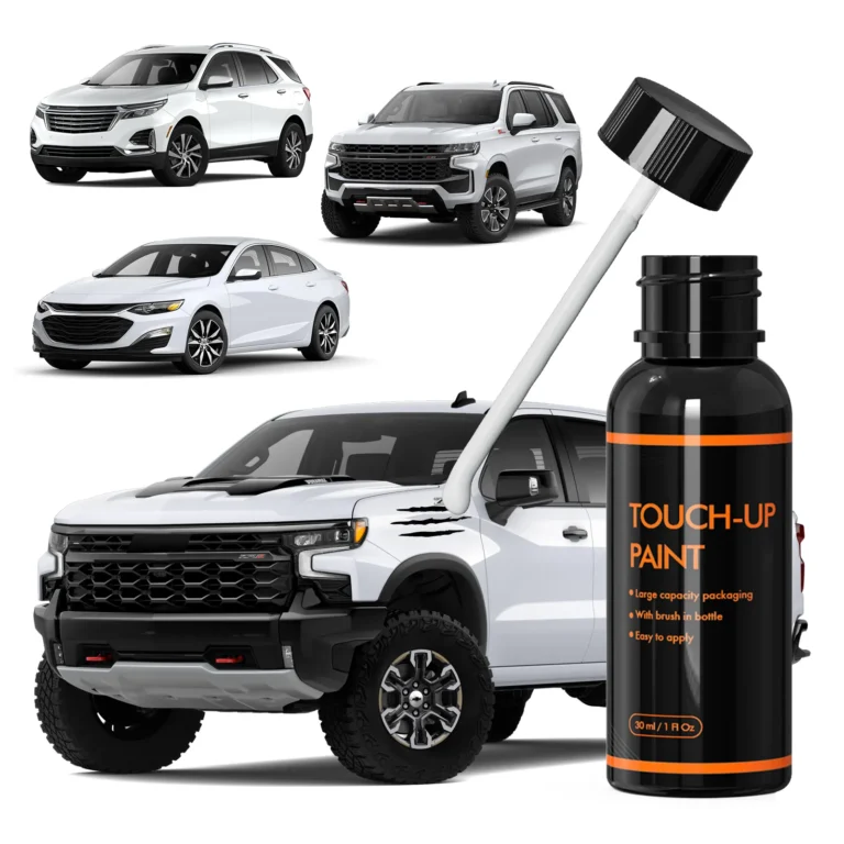 How do I get exact touch up paint on my car? 9 Exact Touch Up Paint for Chevrolet GMC – Summit White Scratch Repair and OEM Color Match